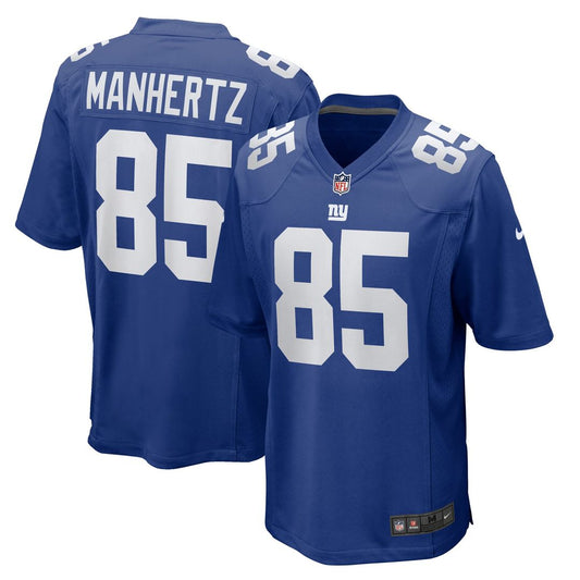 New York Giants Chris Manhertz Nike Royal Game Jersey product image 1
