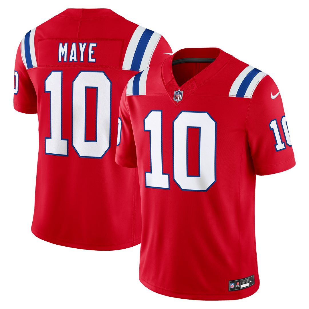 New England Patriots Drake Maye Nike White Vapor FUSE product image 7