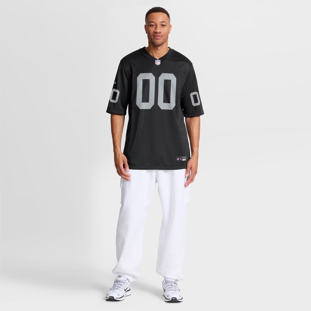 Las Vegas Raiders Nike Black Custom Jersey product image 7