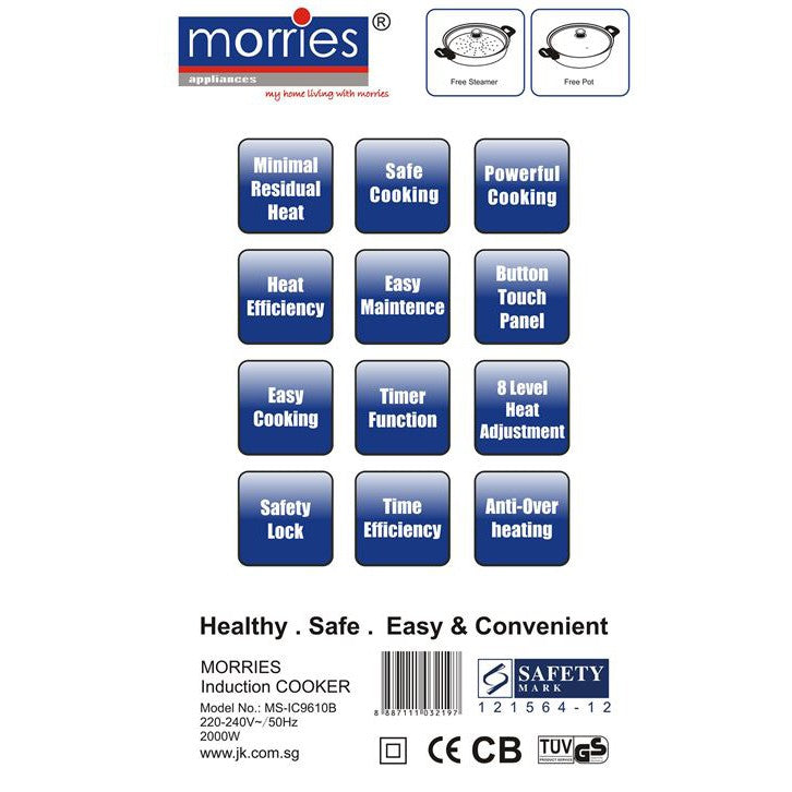 Morries 2000W Induction Cooker