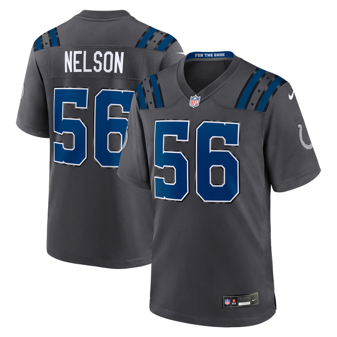 Indianapolis Colts Quenton Nelson Nike Anthracite 2026 product image 1