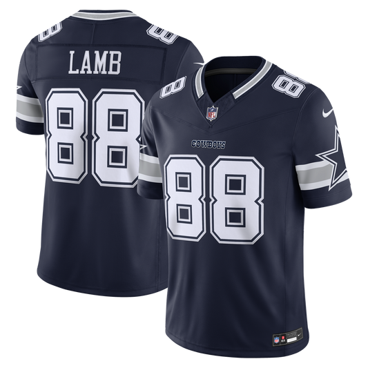 Dallas Cowboys CeeDee Lamb Nike Navy Team Vapor FUSE product image 1
