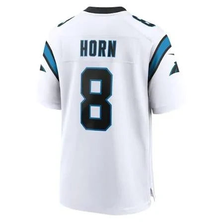 Jaycee Horn Carolina Panthers Official NFL NIKE Jersey white product image 1, provided for visual reference and product