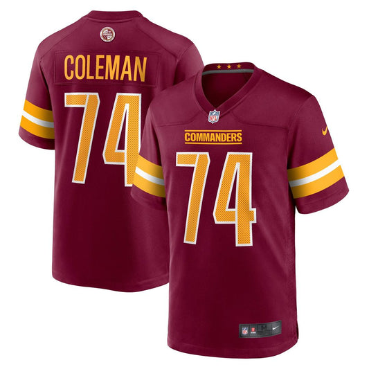 Washington Commanders Brandon Coleman Nike Burgundy Game product image 1