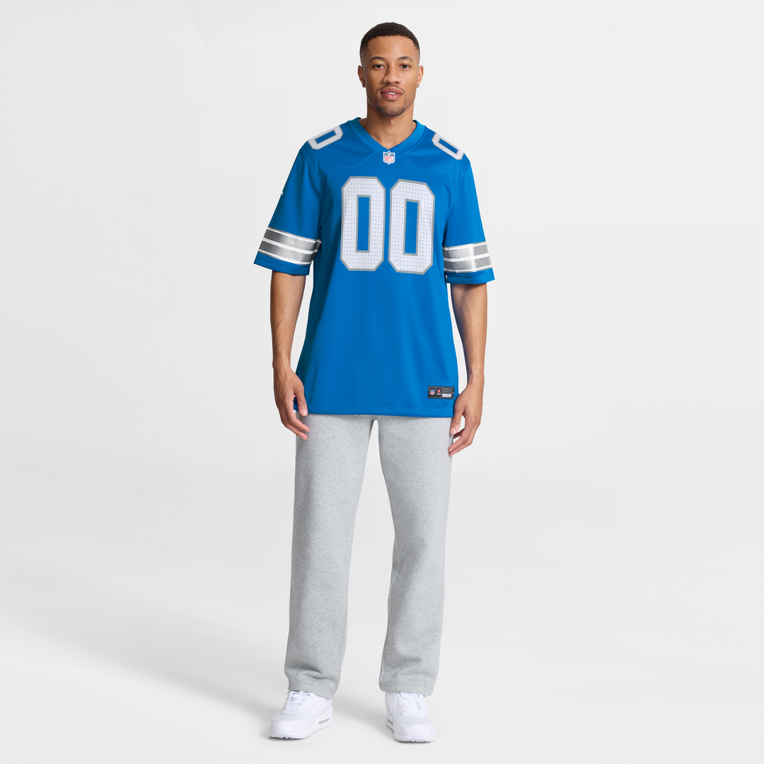 Detroit Lions Nike Blue Custom Jersey product image 15