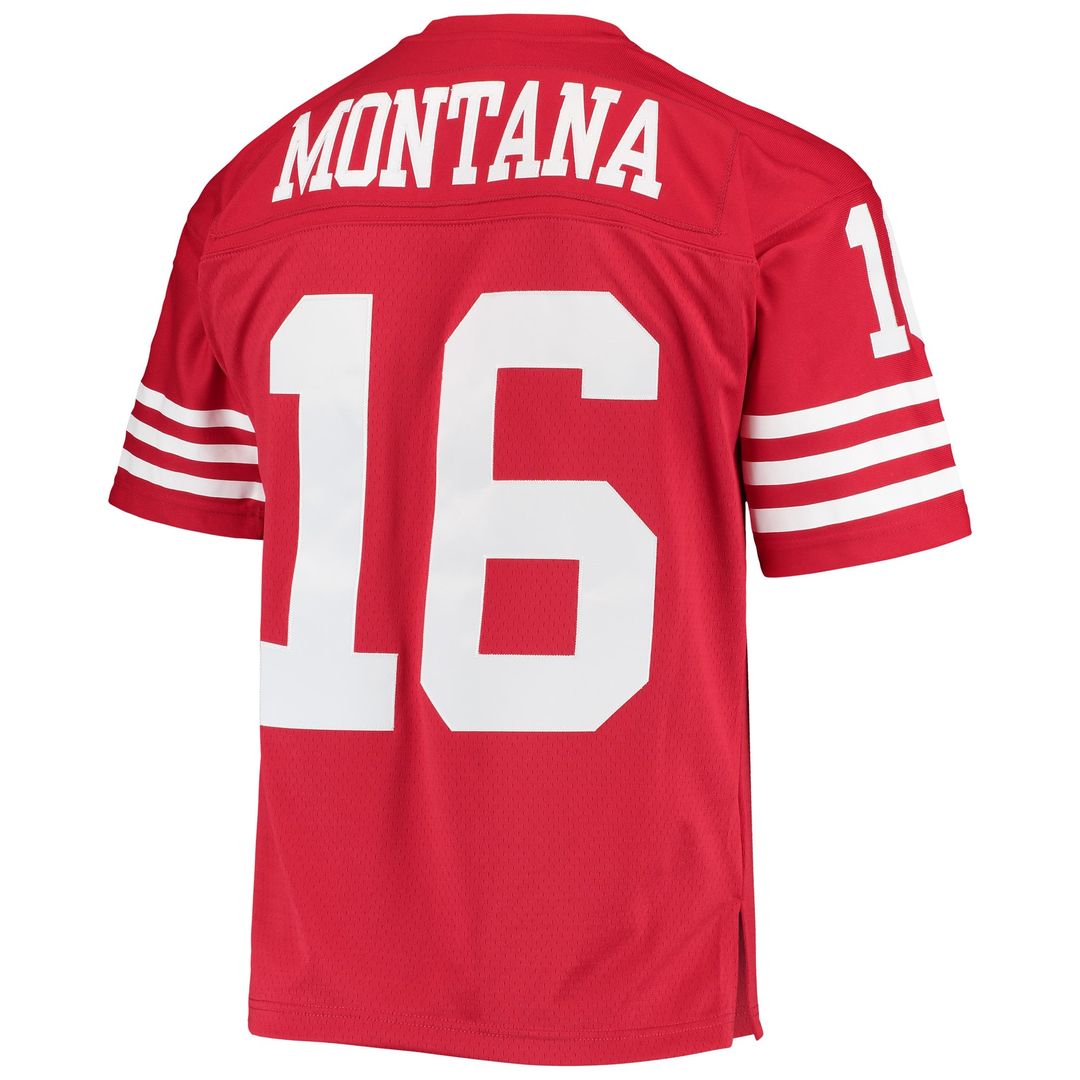 San Francisco 49ers Joe Montana Mitchell & Ness White 1990 product image 9