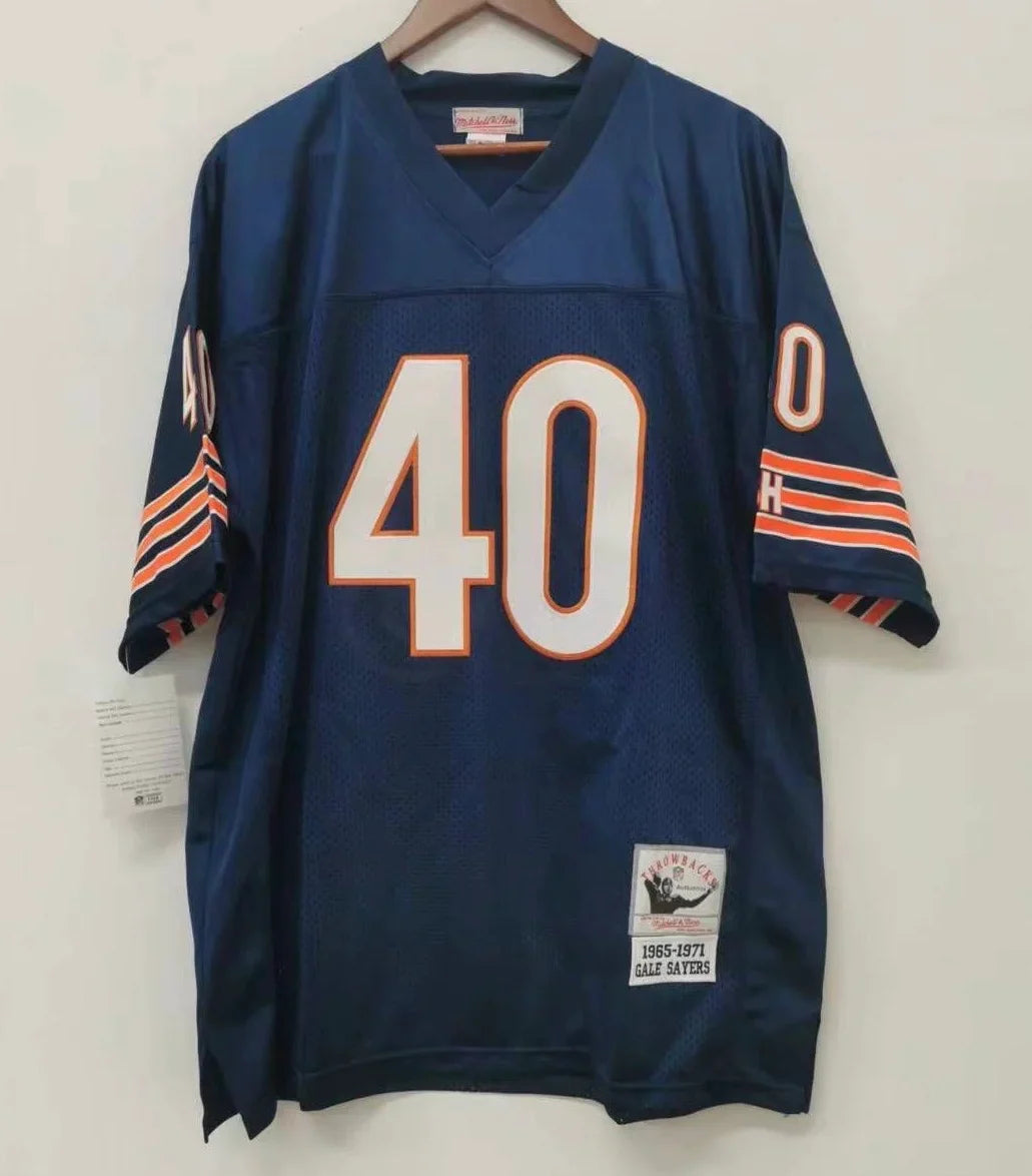 Gale Sayers Chicago Bears Official NFL Mitchell & Ness Jersey product image 2, provided for visual reference and product