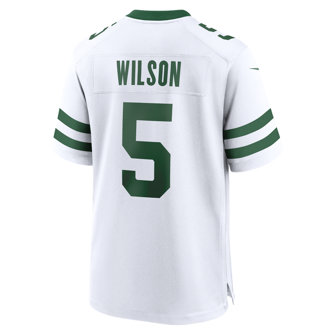 New York Jets Garrett Wilson Nike Legacy White Game Jersey product image 7