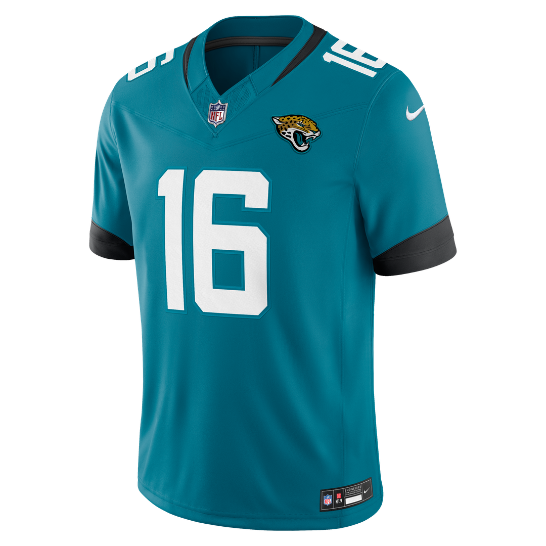 Jacksonville Jaguars Trevor Lawrence Nike Teal Team Vapor product image 6