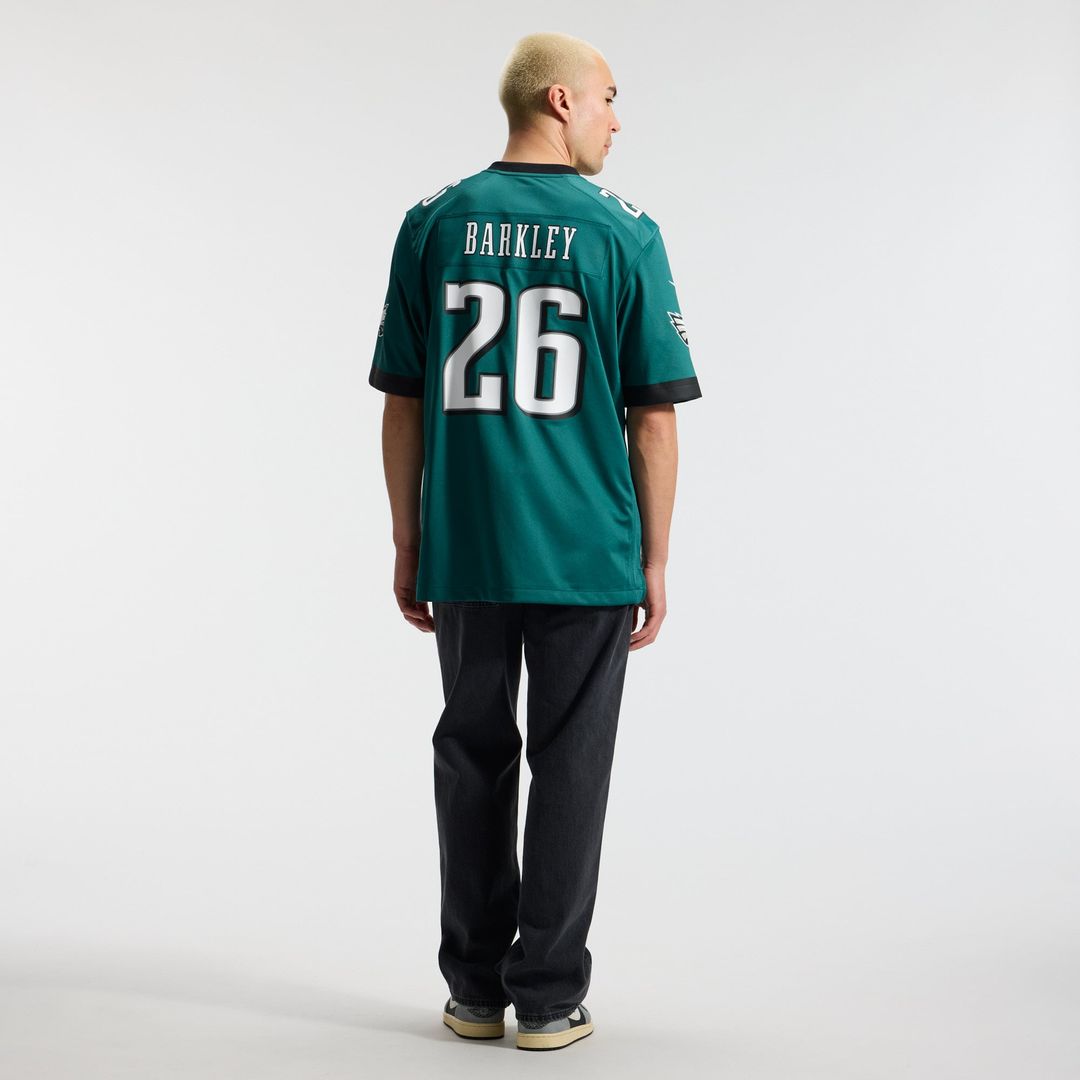 Philadelphia Eagles Saquon Barkley Nike Midnight Green Game product image 18
