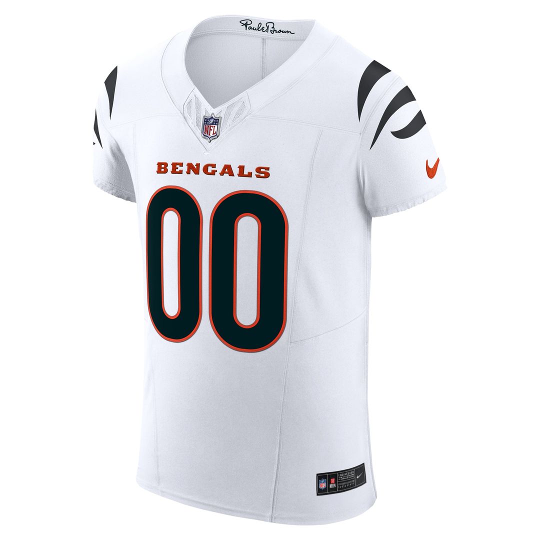 Cincinnati Bengals Nike White Vapor FUSE Elite Custom Jersey product image 2