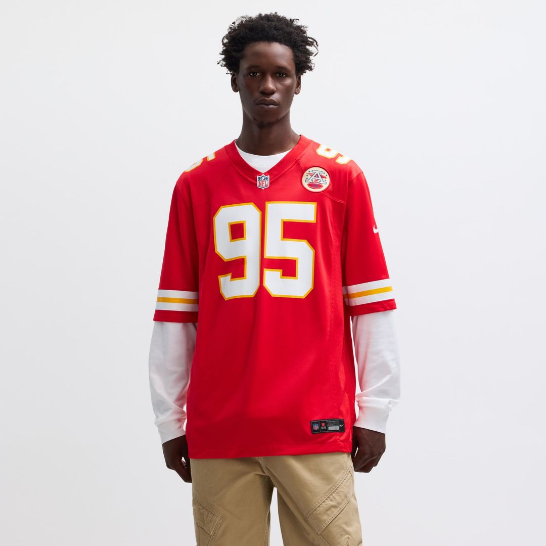 Kansas City Chiefs Chris Jones Nike Red Game Jersey product image 4