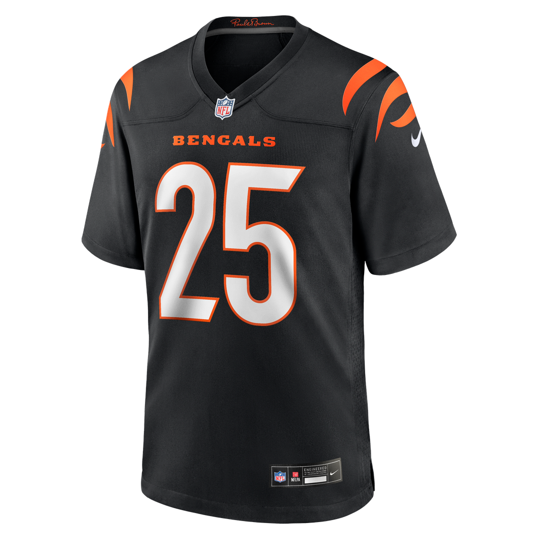 Cincinnati Bengals Tahj Brooks Nike Black Game Jersey product image 2