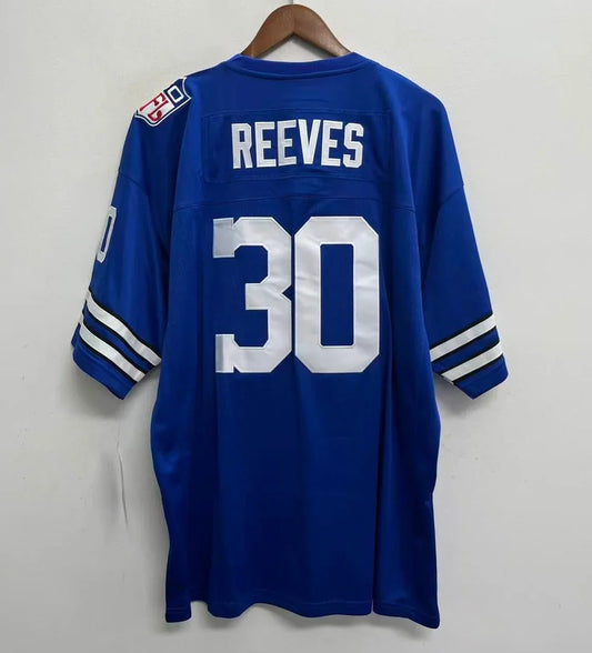 Dan Reeves Dallas Cowboys Official NFL Jersey Mitchell & Ness blue product image 1, provided for visual reference and