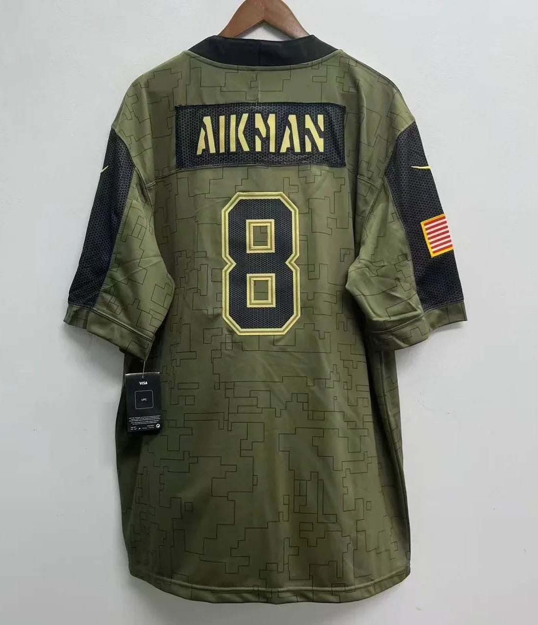 Troy Aikman Dallas Cowboys military salute to service Official NFL Nike Jersey product image 2, provided for visual