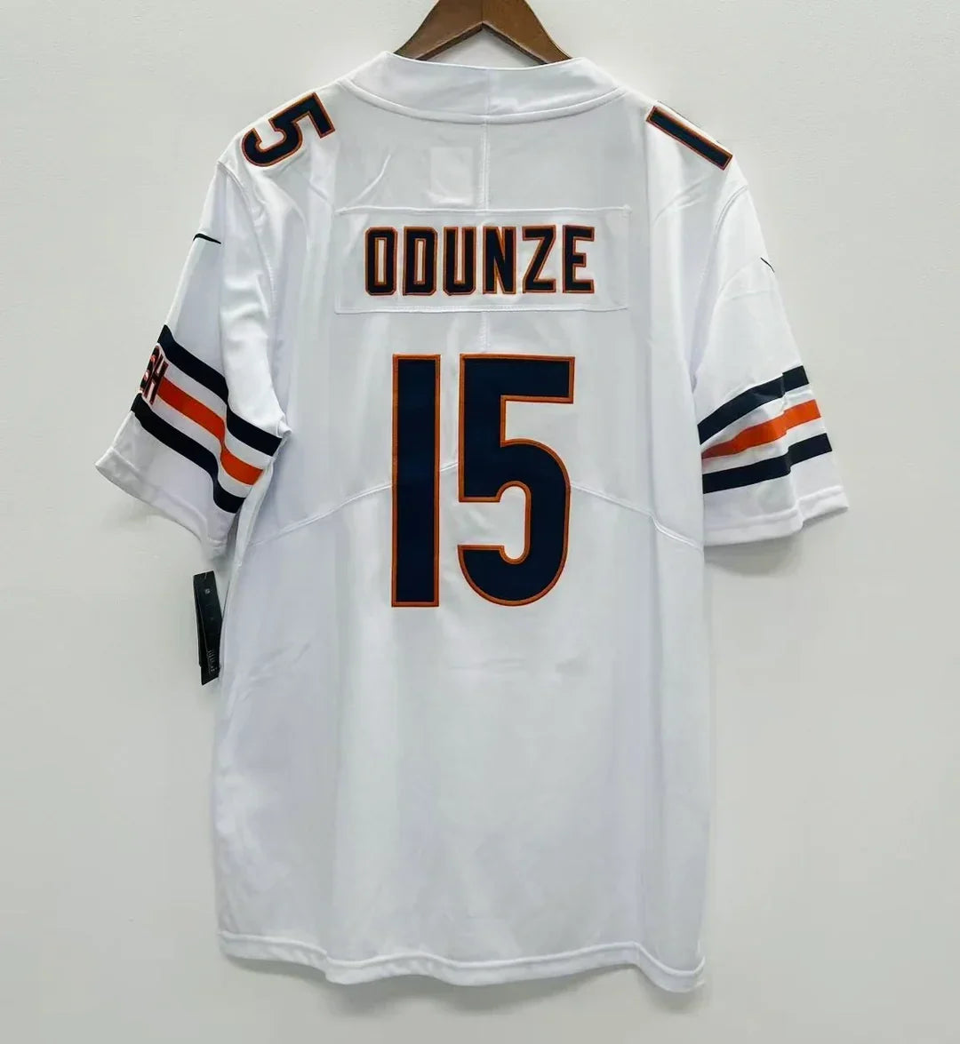 Rome Odunze Chicago Bears YOUTH KIDS Official NFL Nike Jersey White product image 1, provided for visual reference and