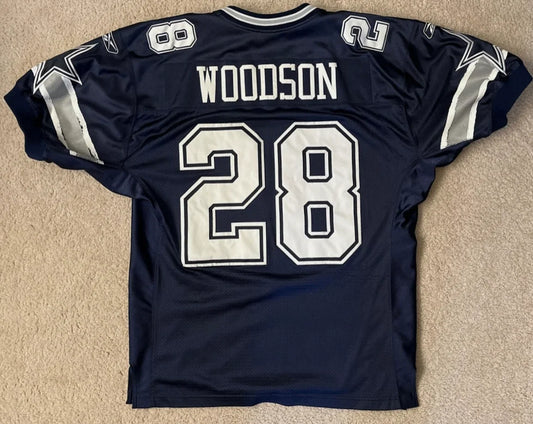 Darren Woodson Dallas Cowboys Official NFL Reebok Jersey product image 1, provided for visual reference and product detail