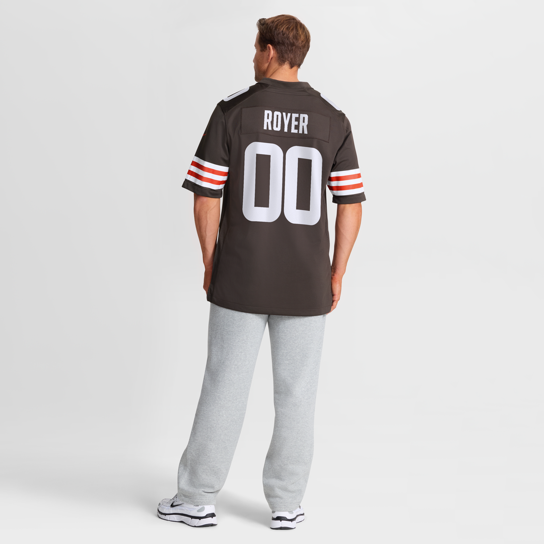 Cleveland Browns Joe Royer Nike Brown Game Jersey product image 5
