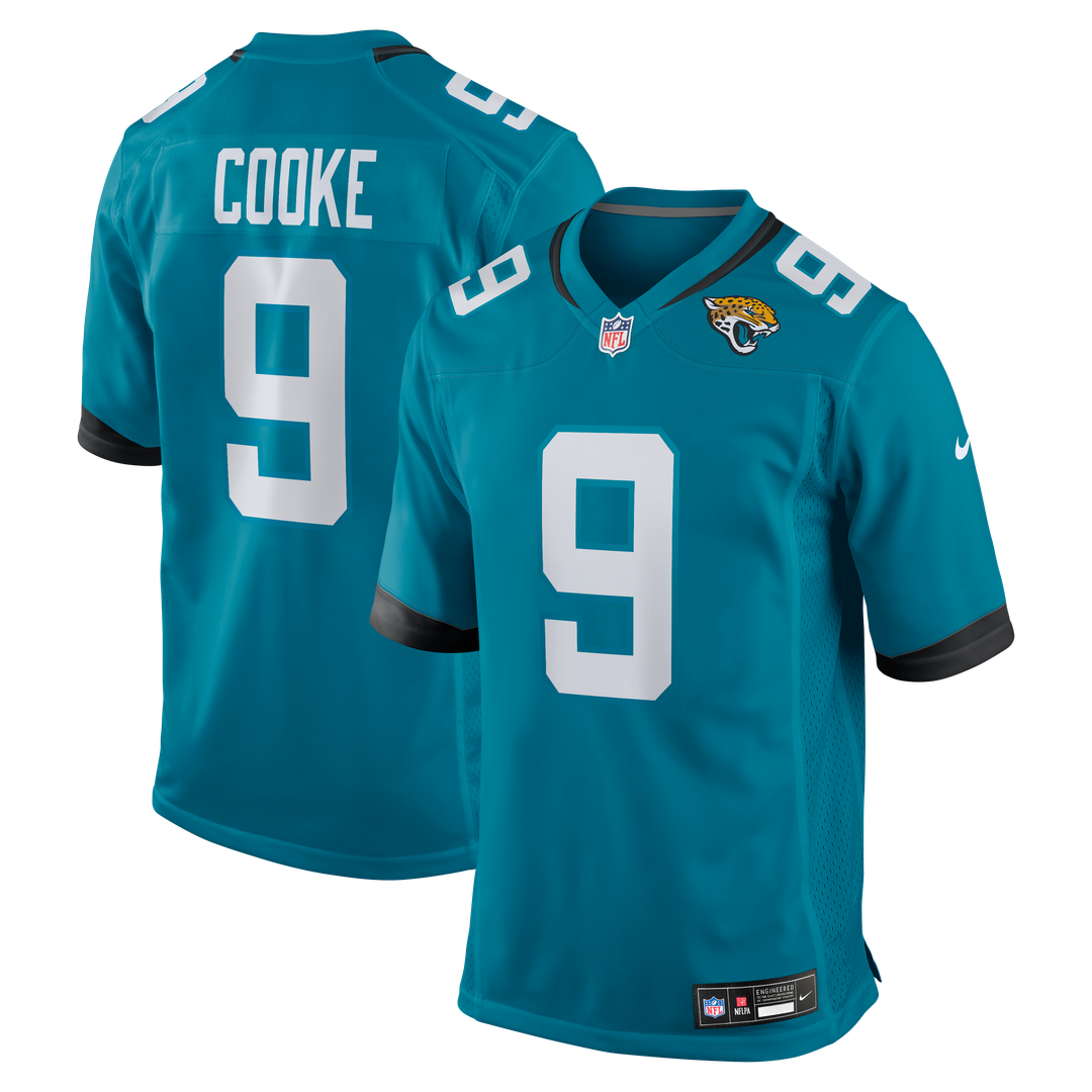 Jacksonville Jaguars Logan Cooke Nike Black Game Jersey product image 13