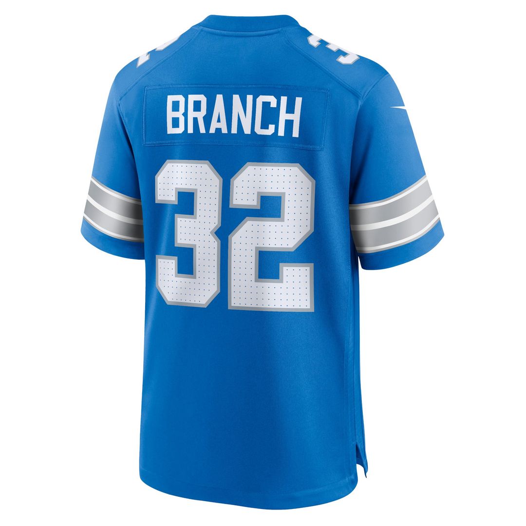 Detroit Lions Brian Branch Nike Black Alternate Game Jersey product image 15