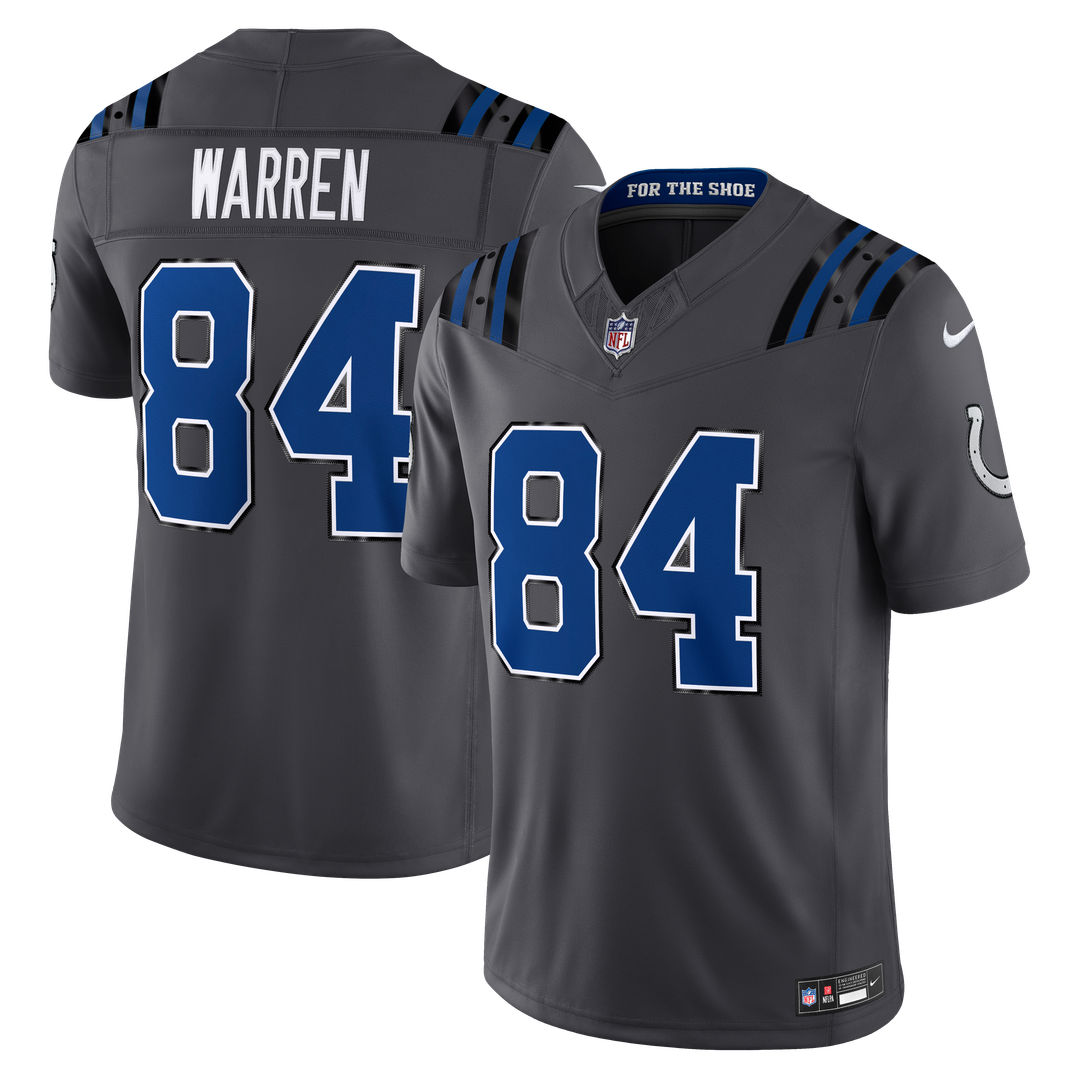 Indianapolis Colts Tyler Warren Nike Anthracite 2026 product image 1