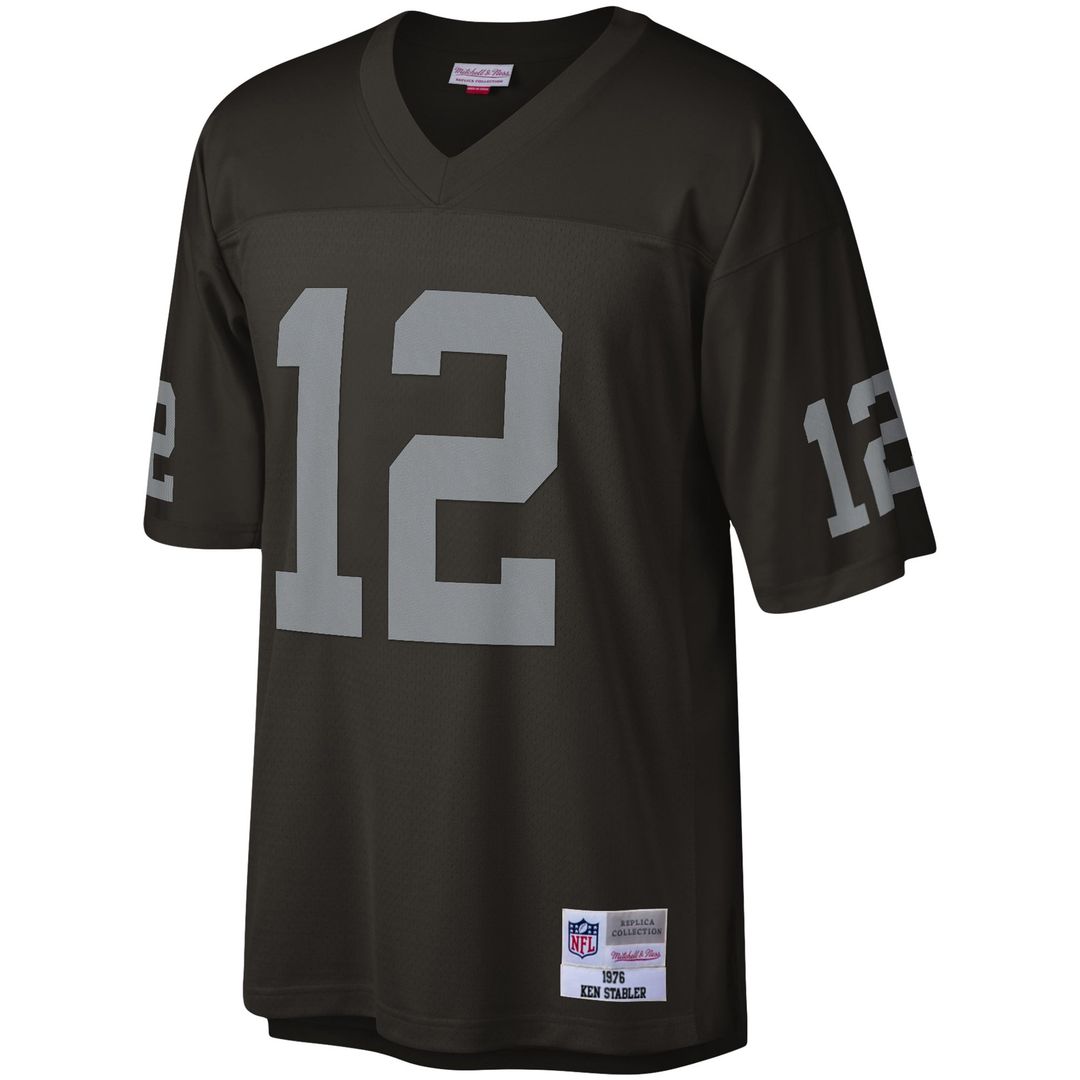 Las Vegas Raiders Ken Stabler Mitchell & Ness Black Legacy product image 2