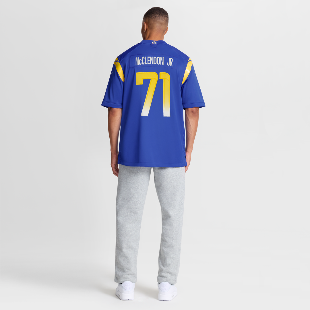 Los Angeles Rams Warren McClendon Jr. Nike Royal Game Jersey product image 5