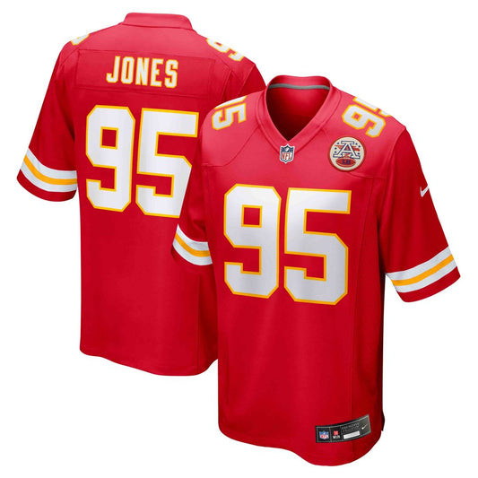 Kansas City Chiefs Chris Jones Nike Red Game Jersey product image 1