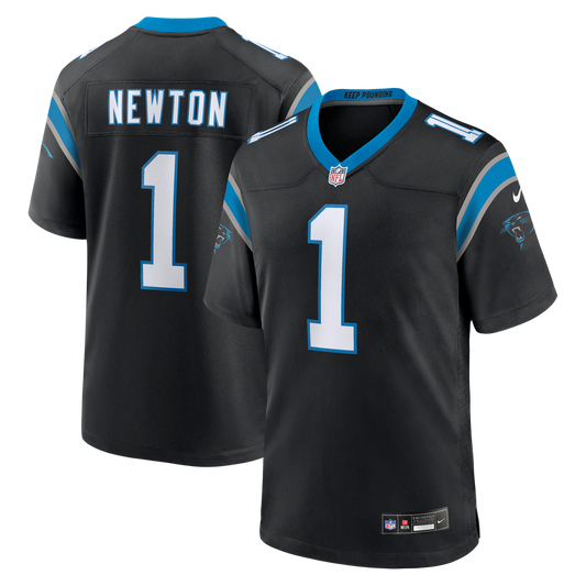 Carolina Panthers Cam Newton Nike Black Team Retired Game product image 1