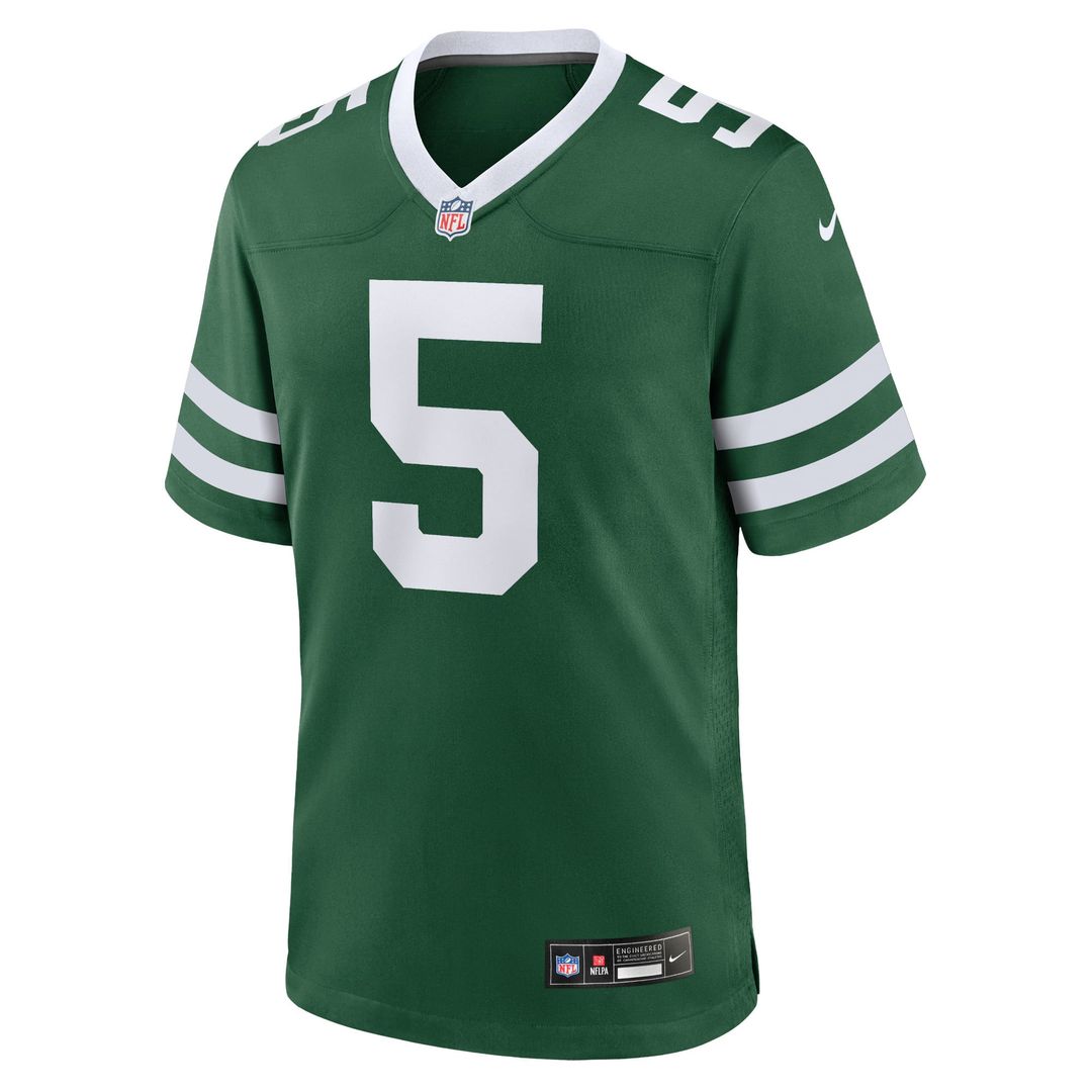 New York Jets Garrett Wilson Nike Legacy White Game Jersey product image 28