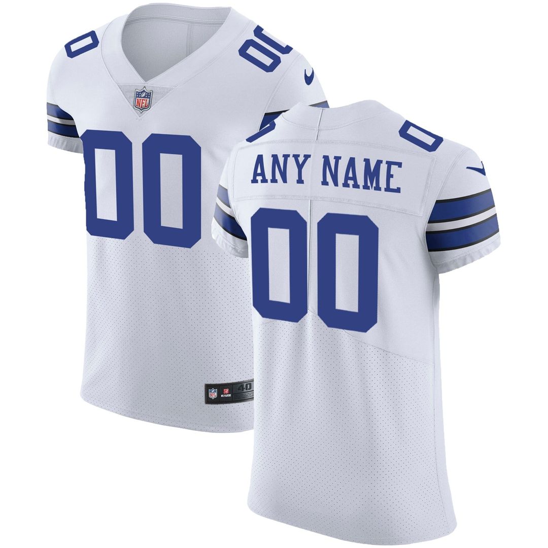 Dallas Cowboys Nike White Vapor Untouchable Custom Elite product image 1