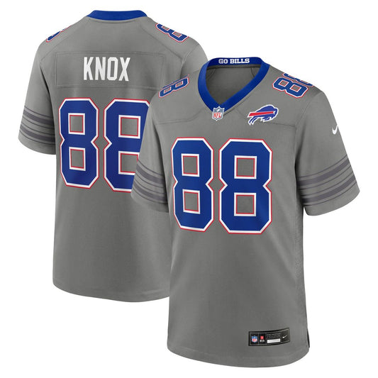 Buffalo Bills Dawson Knox Nike Gray Nickel City Game Jersey product image 1