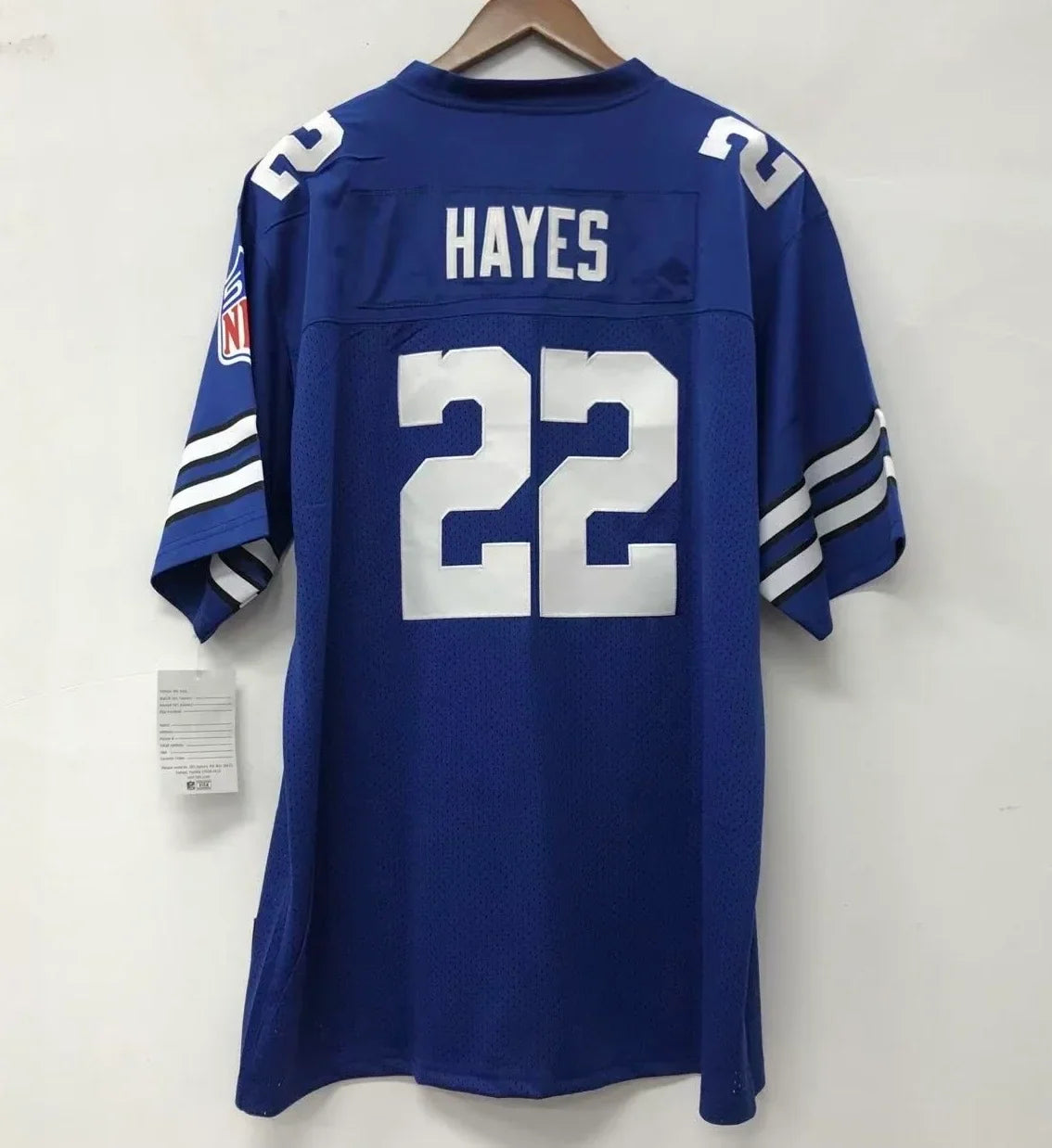 Bullet Bob Hayes 1969 Dallas Cowboys Official NFL Jersey Mitchell & Ness product image 1, provided for visual reference and