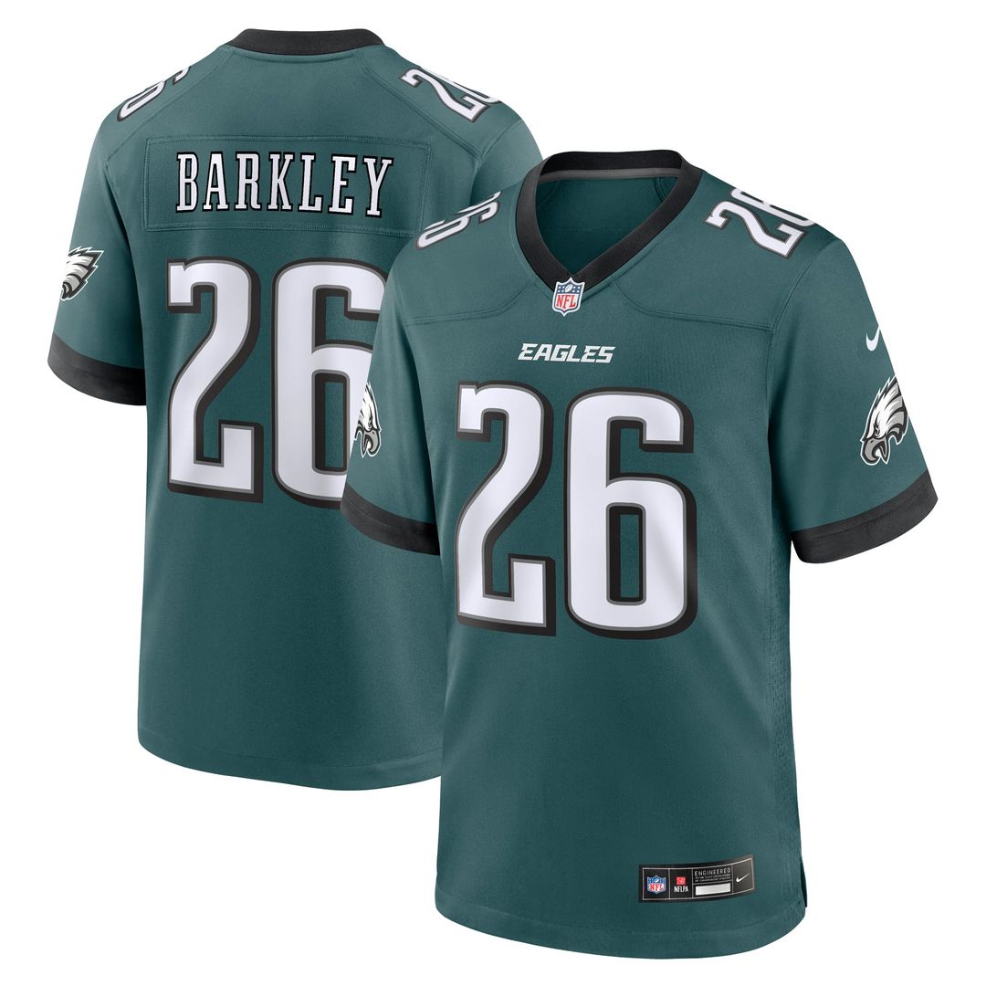 Philadelphia Eagles Saquon Barkley Nike Black Alternate product image 13