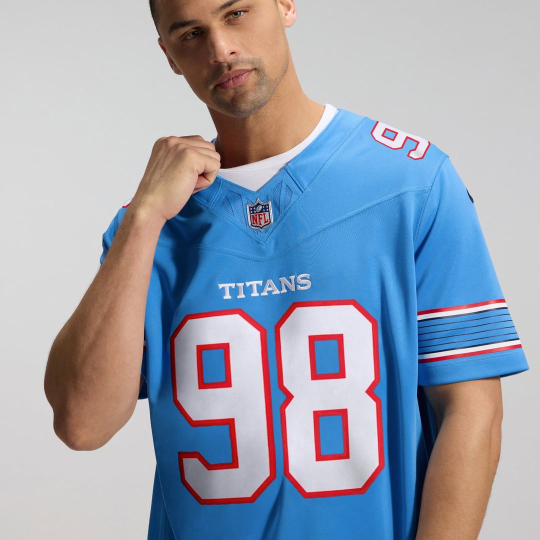 Tennessee Titans Jeffery Simmons Nike White Vapor FUSE product image 35