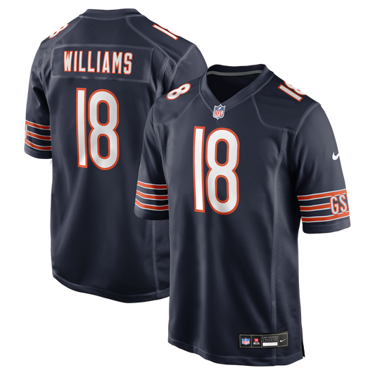 Chicago Bears Caleb Williams Nike Navy Game Jersey product image 1