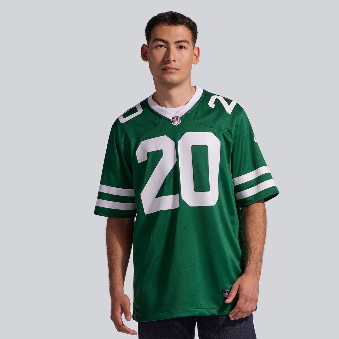 New York Jets Breece Hall Nike Legacy Green Game Jersey product image 2