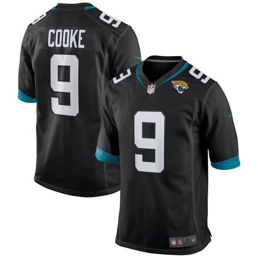 Jacksonville Jaguars Logan Cooke Nike Black Game Jersey product image 1