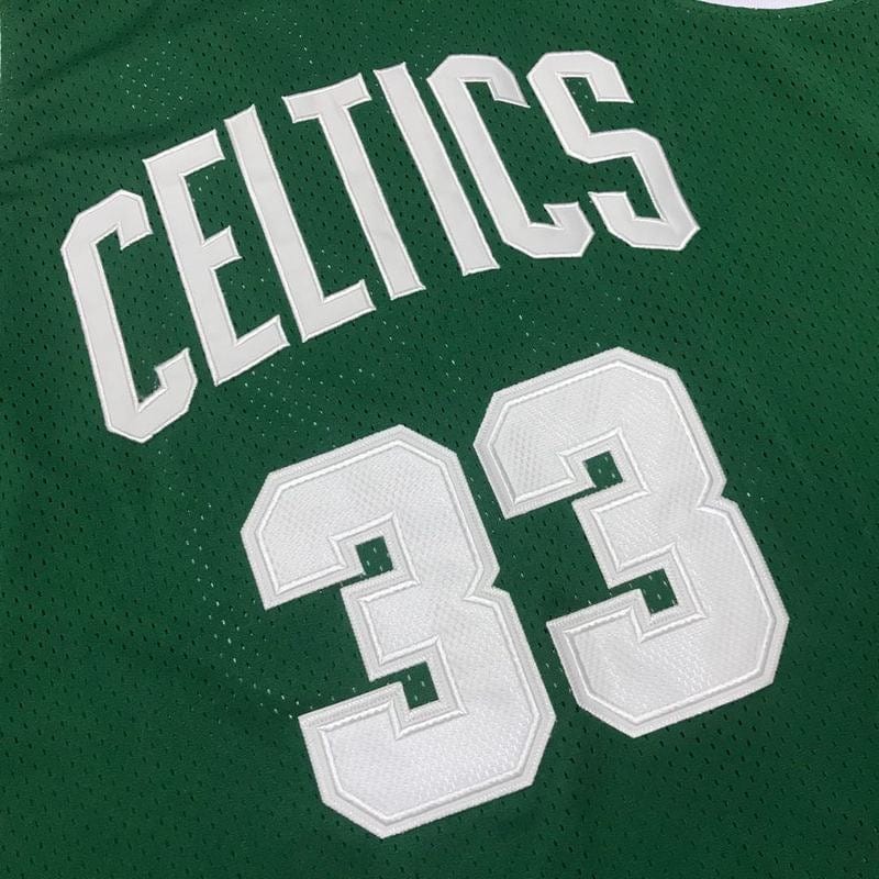 Larry Bird Boston Celtics Unisex Hardwood Classic 1985/86 - Throwback Jersey - Kelly Green product image 3, provided for