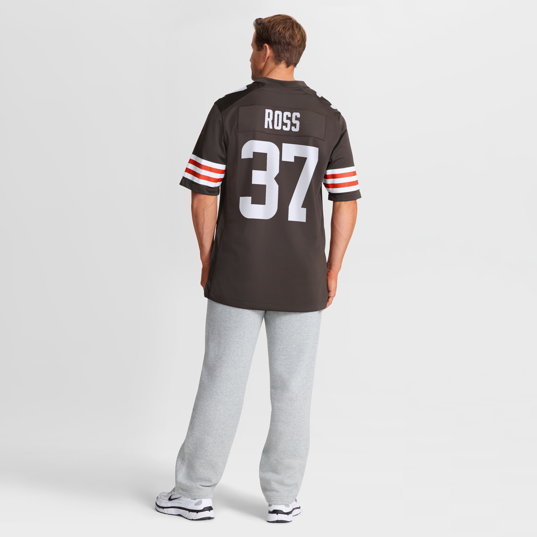 Cleveland Browns D'Angelo Ross Nike Brown Game Jersey product image 3