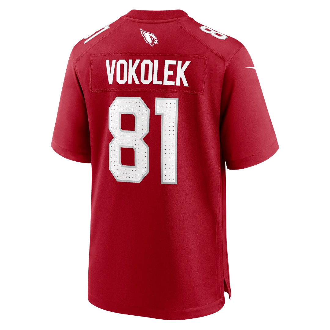 Arizona Cardinals Travis Vokolek Nike Cardinal Game Jersey product image 3