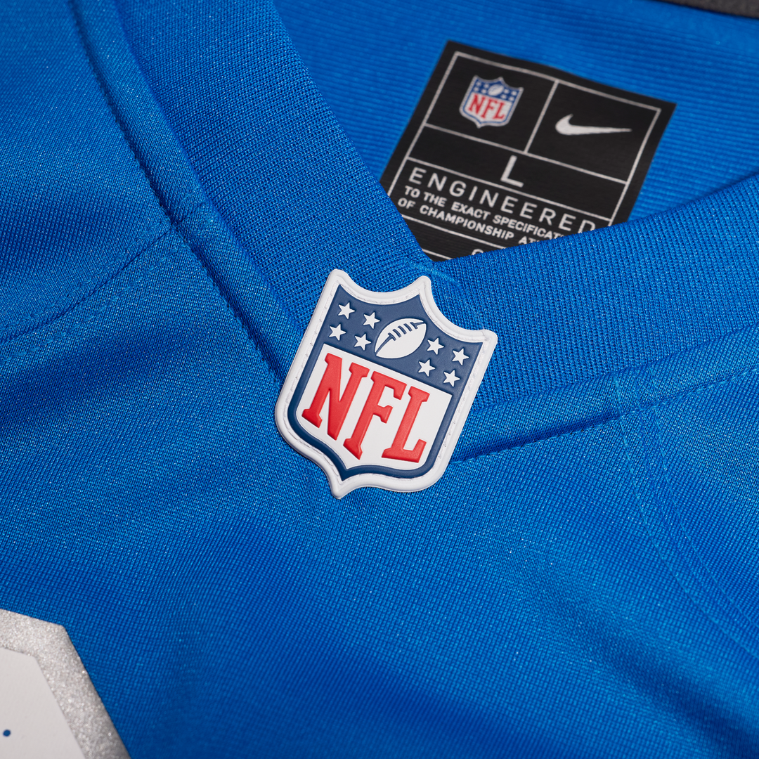 Detroit Lions Juice Scruggs Nike Blue Game Jersey product image 6