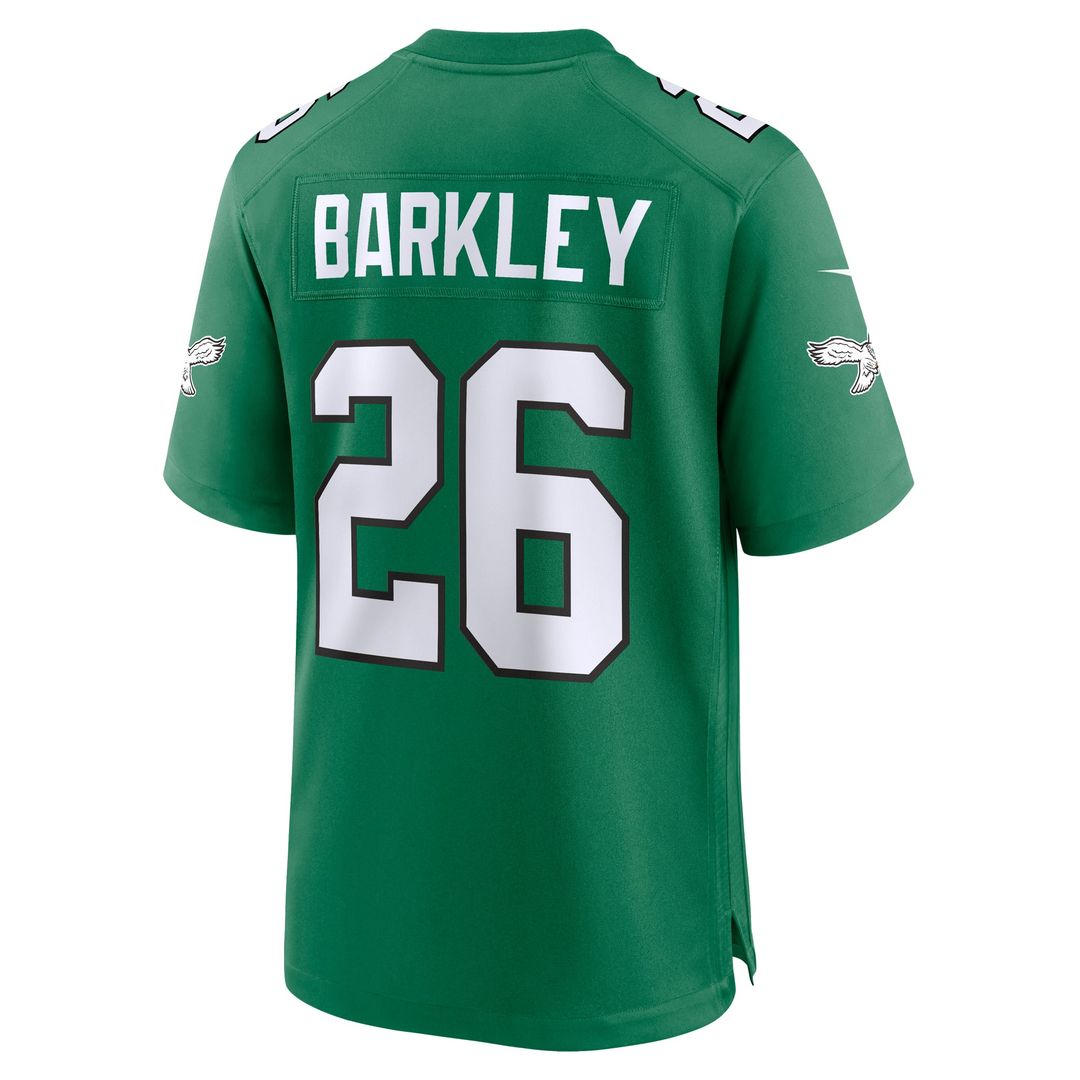 Philadelphia Eagles Saquon Barkley Nike Midnight Green Game product image 29