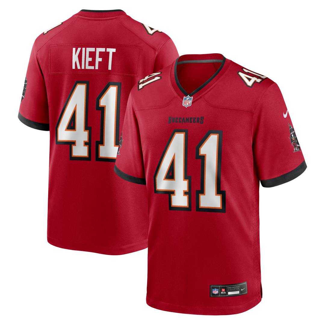 Tampa Bay Buccaneers Ko Kieft Nike Red Game Jersey product image 1
