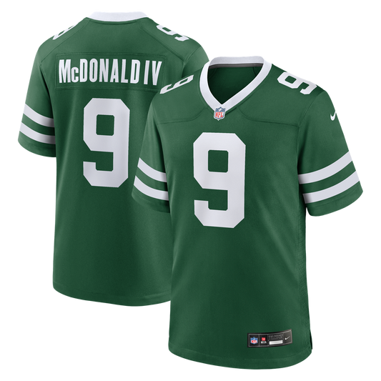 New York Jets Will McDonald IV Nike Legacy Green Game Jersey product image 1