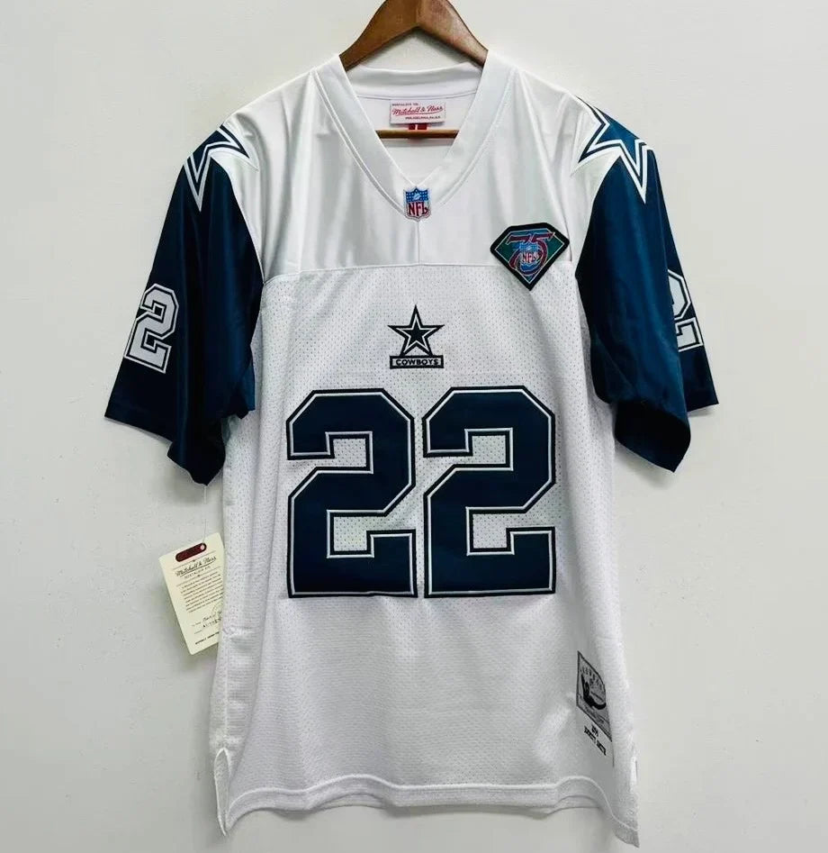 Emmitt Smith 1994 Dallas Cowboys Official NFL Mitchell & Ness Jersey product image 2, provided for visual reference and