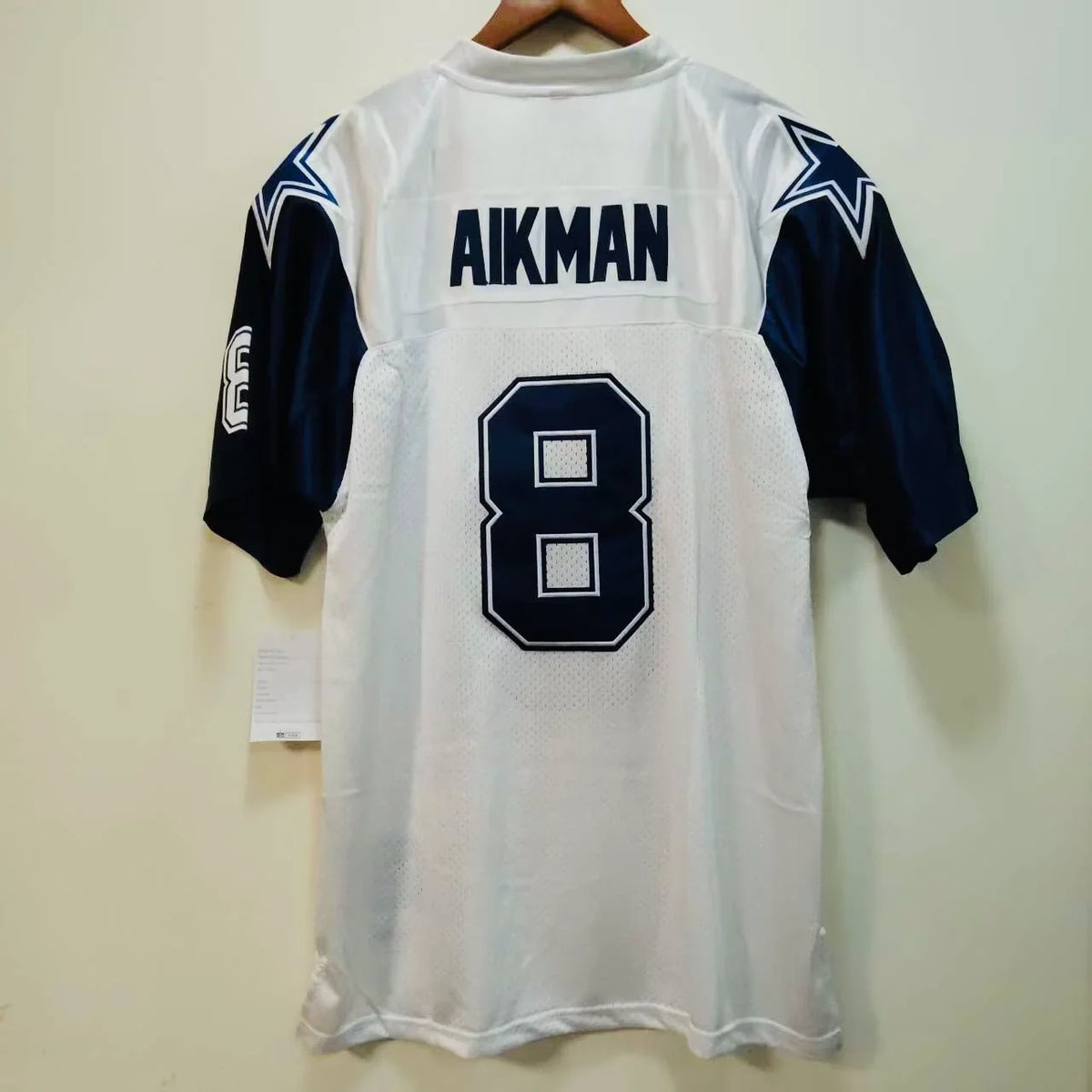 Troy Aikman YOUTH KIDS 1994 Dallas Cowboys Official NFL Mitchell & Ness Jersey product image 1, provided for visual