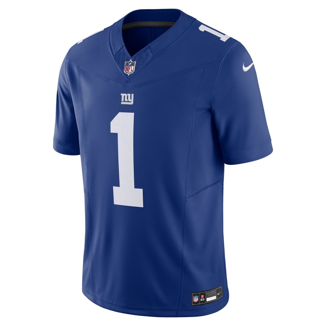 New York Giants Malik Nabers Nike Royal Vapor FUSE Limited product image 2