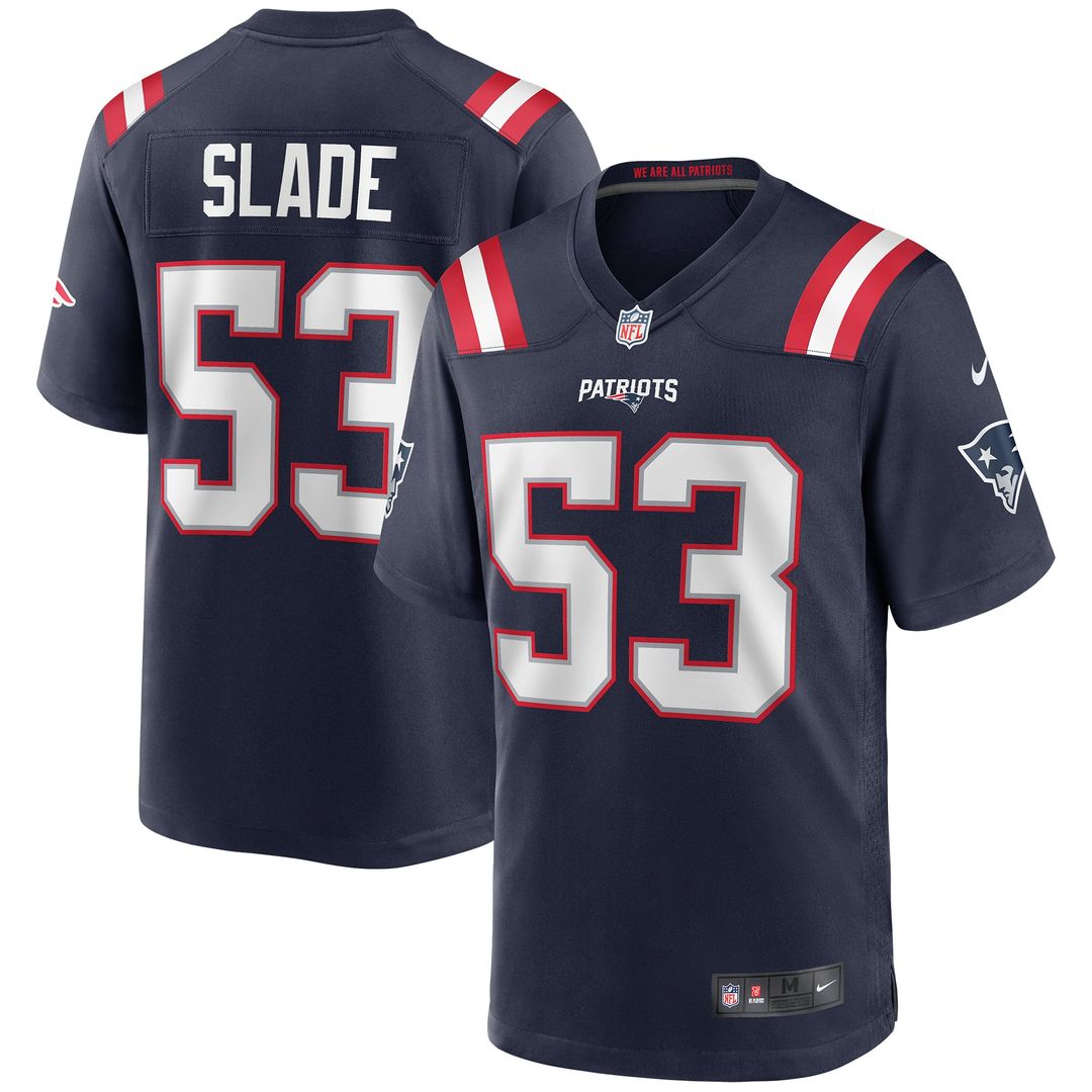 New England Patriots Chris Slade Nike Navy Retired Player product image 1