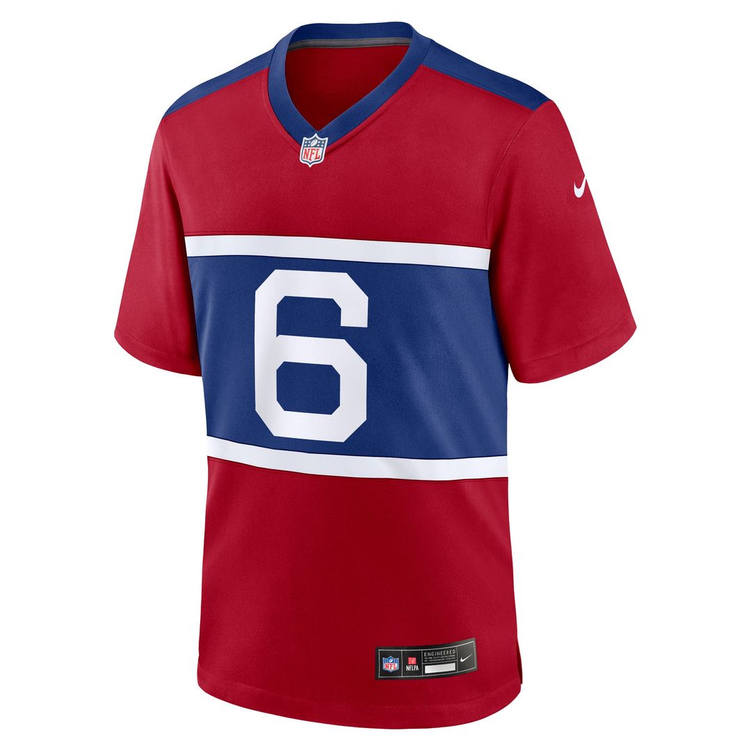 New York Giants Jaxson Dart Nike Royal Game Jersey product image 31